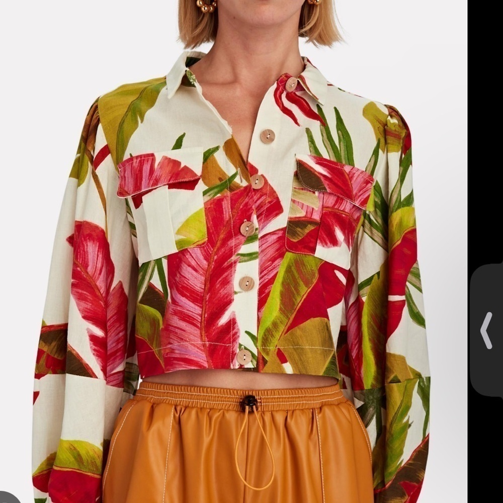 FARM Rio Spring Forest Shirt NWT ๐๐บ - Picture 2 of 8